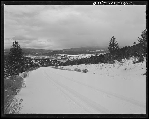 Untitled photo, possibly related to: Winter in the Sangre de Cristo Mountains above Penasco, New Mexico