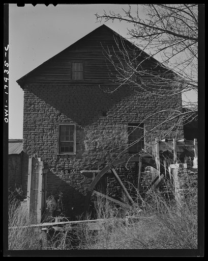 Mora (vicinity), New Mexico. A flour mill driven by water and steam