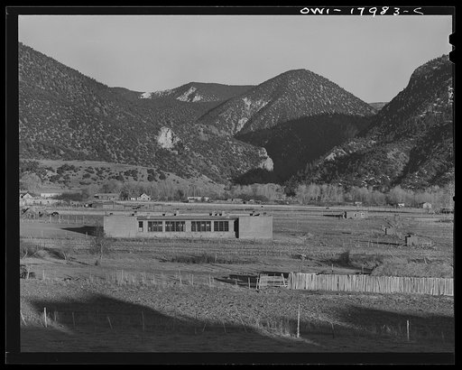 Questa, New Mexico. High school