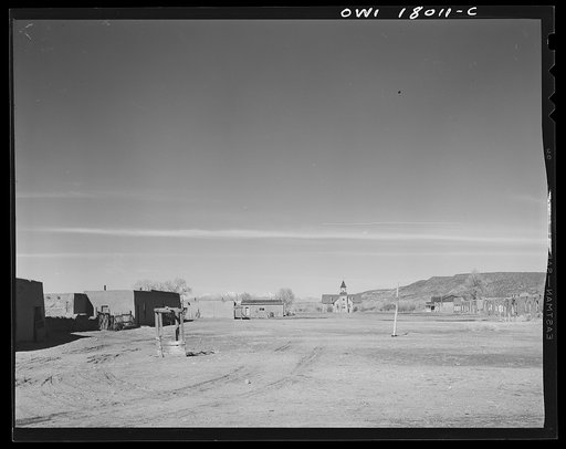 Costilla, New Mexico. The plaza