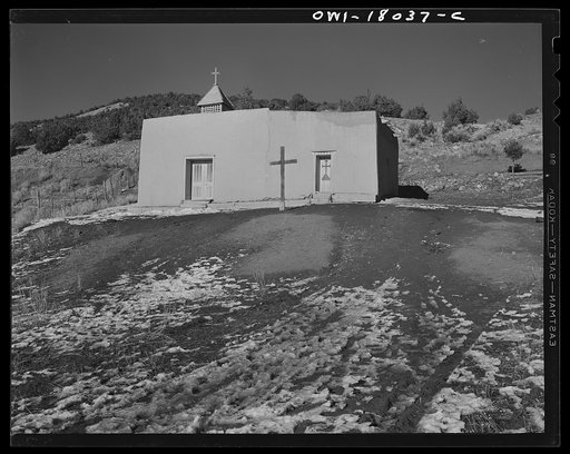 Vadito, near Penasco, New Mexico. Chapel