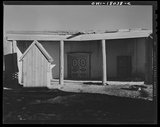 Penasco, New Mexico. Spanish-American colonial home