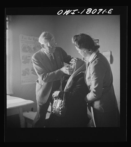 Questa (vicinity), New Mexico. Clinic operated by the Taos County cooperative health association