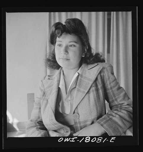 Questa, New Mexico. Spanish-American girl