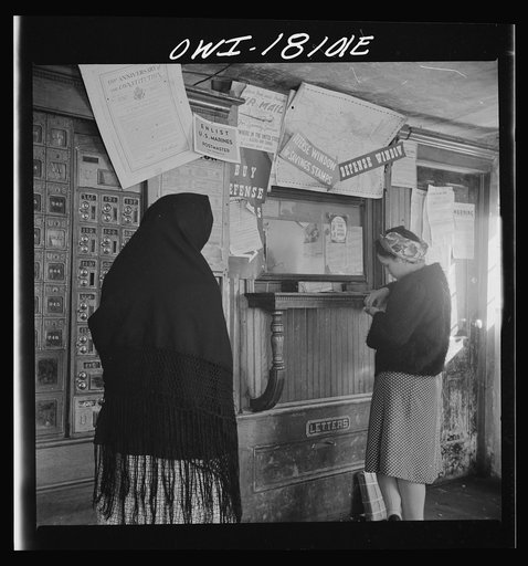 Questa, New Mexico. Post office