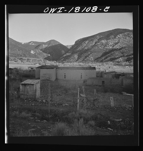 Questa, New Mexico. Church
