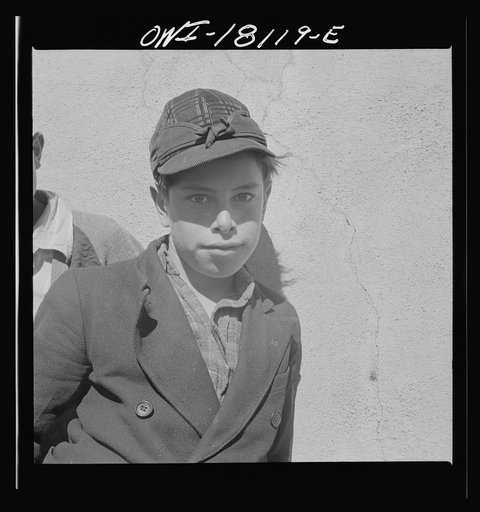 Questa, New Mexico. Grade school children
