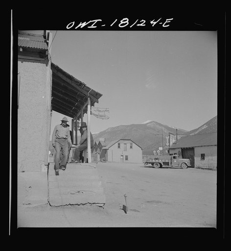 Questa, New Mexico. A general store