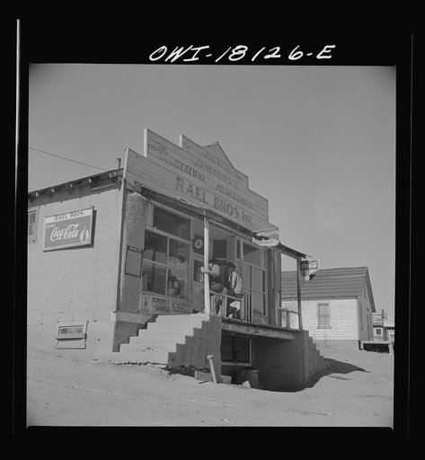 Questa, New Mexico. The general store