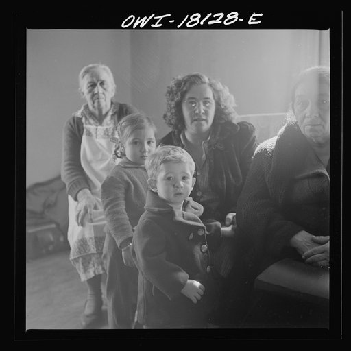 Untitled photo, possibly related to: Questa, New Mexico. The waiting room of the clinic operated by the Taos County cooperative health association