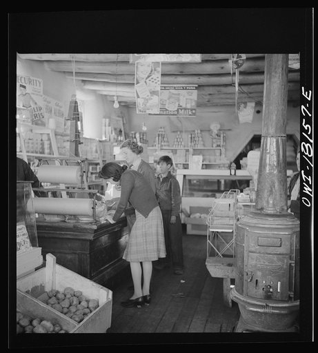 Questa, Taos County, New Mexico. The general store