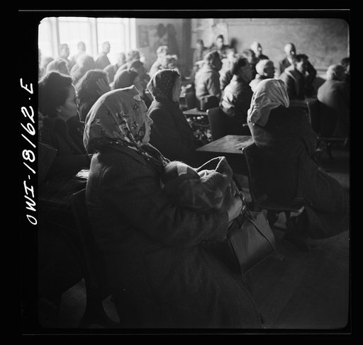 Untitled photo, possibly related to: Chamisal, New Mexico. United States Agricultural Adjustment Administration representative explaining a farm plan to Spanish-American ranchers