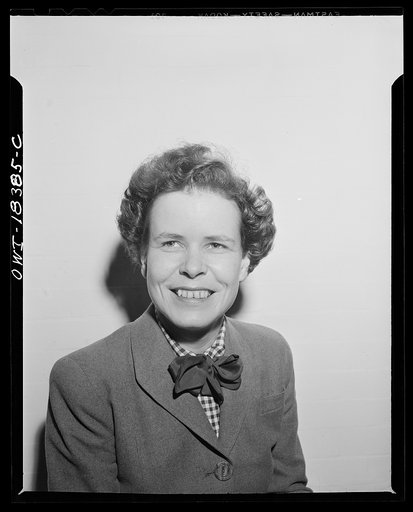 Untitled photo, possibly related to: Portrait of Marjory Collins, photographer for the Farm Security Administration (FSA) and the United States Office of War Information (OWI)