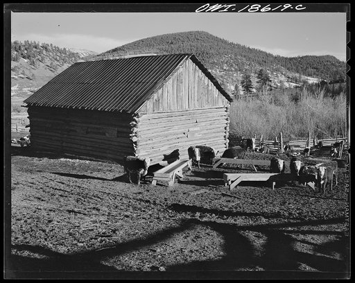 Moreno Valley, Colfax County, New Mexico. The Mutz ranch