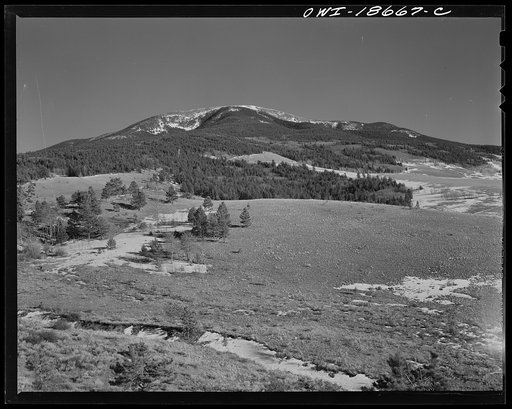 Moreno Valley, Colfax County, New Mexico. Baldy Mountain