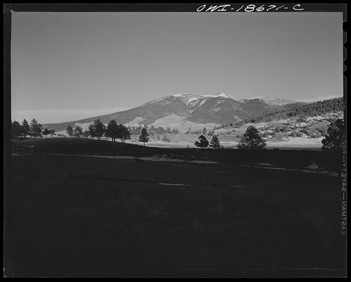 Moreno Valley, Colfax County, New Mexico. Baldy Mountain