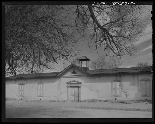 Albuquerque, New Mexico. Part of an old church in the "old town"