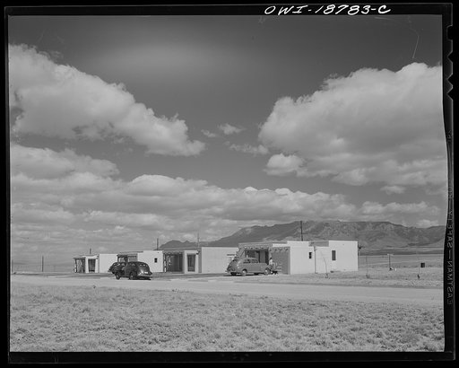 Albuquerque, New Mexico. Modern homes built during the defense boom