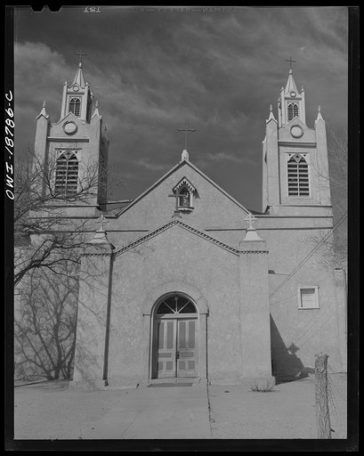 Albuquerque, New Mexico. A church in the "old town"