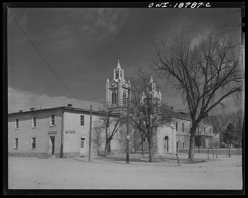Albuquerque, New Mexico. A church in the "old town"