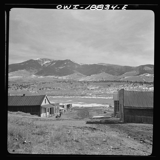 Moreno Valley, Colfax County, New Mexico. A ghost town