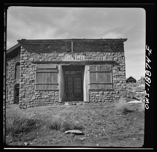 Moreno Valley, Colfax County, New Mexico. A ghost town