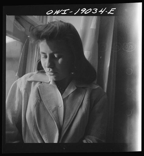 Untitled photo, possibly related to: Albuquerque, New Mexico. A second generation Anglo-American, Barbara Cottam