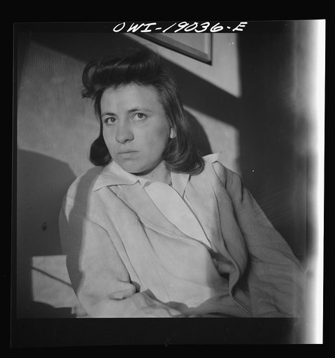 Untitled photo, possibly related to: Albuquerque, New Mexico. A second generation Anglo-American, Barbara Cottam