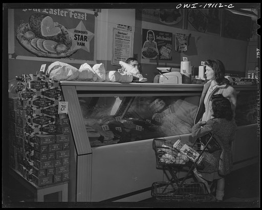 Taos, New Mexico. First week of wartime food rationing