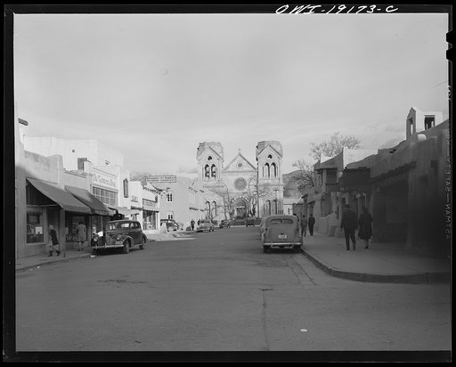 Santa Fe, New Mexico. Catholic catherdal
