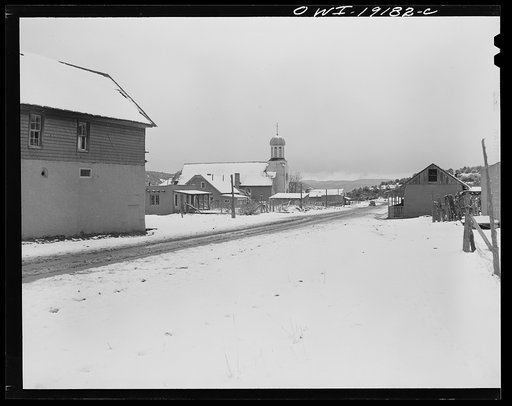 Penasco, Taos County, New Mexico. The church