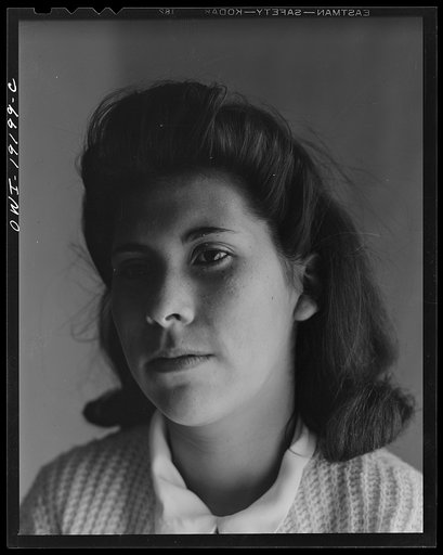 Albuquerque, New Mexico. Spanish-American girl