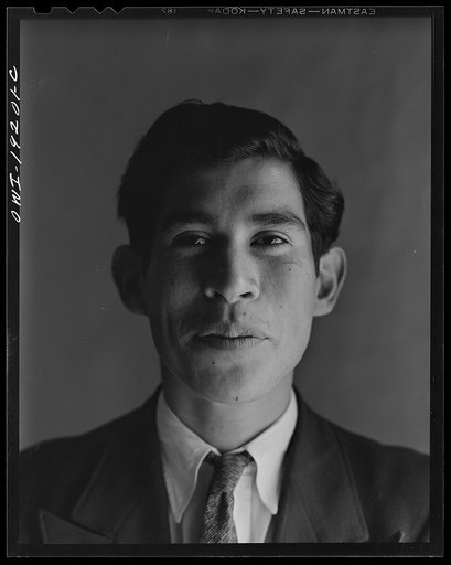 Untitled photo, possibly related to: Albuquerque, New Mexico. Spanish-American man