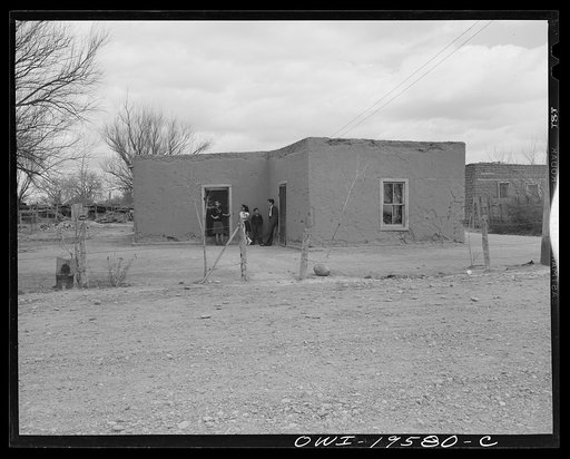 Albuquerque, New Mexico. Spanish-American home