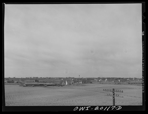 Capron, Oklahoma. An Atchison, Topeka and Santa Fe train enroute to Waynoka, Oklahoma passing through the town of Capron, Oklahoma