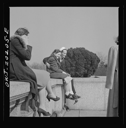 Washington, D.C. Sitting on the Capitol grounds