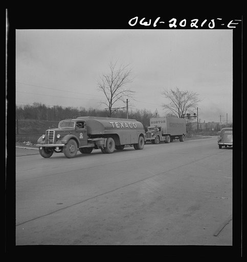 Untitled photo, possibly related to: Baltimore, Maryland. Pop Ward, one of the oldest drivers working for the Associated Transport Company