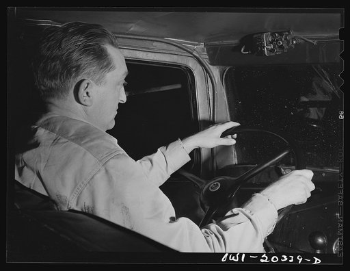 Untitled photo, possibly related to: A truck with a sleeper car accomodation on U.S. Highway Route no. 11 near Wytheville, Virginia