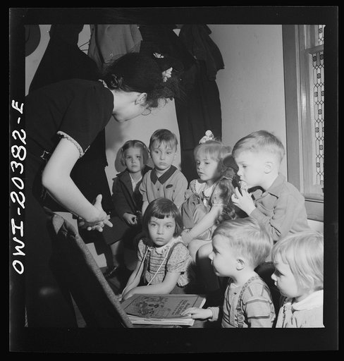 Washington, D.C. Sunday school classes at the First Wesleyan Methodist church
