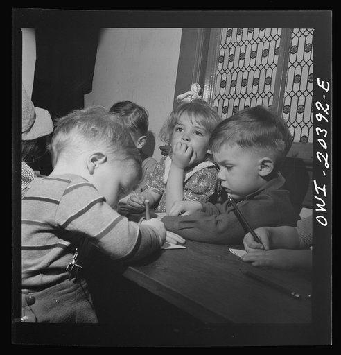 Washington, D.C. Sunday school classes at the First Wesleyan Methodist church