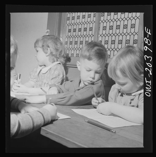 Washington, D.C. Sunday school classes at the First Wesleyan Methodist church