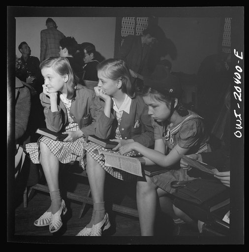 Washington, D.C. Sunday school classes at the First Wesleyan Methodist church