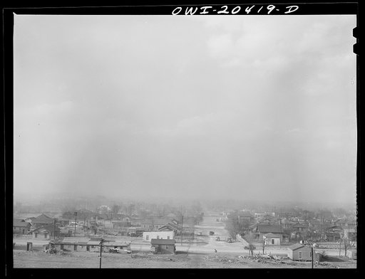 Clovis, New Mexico. Sandstorm