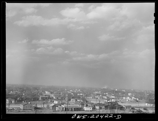 Clovis, New Mexico. Sandstorm