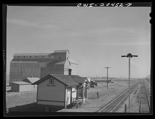 Black, Texas. Atchison, Topeka and Santa Fe Railroad to Clovis, New Mexico