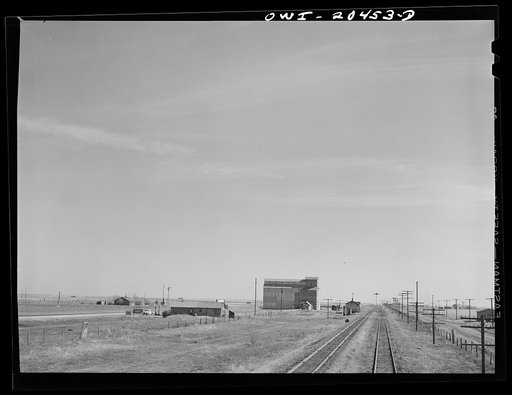 Untitled photo, possibly related to: Black, Texas. Atchison, Topeka and Santa Fe Railroad to Clovis, New Mexico
