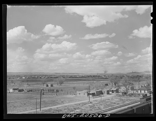 Belen, New Mexico. General view of the town