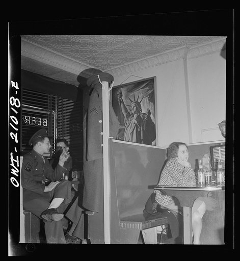 Washington, D.C. Beer drinkers at the Sea Grill