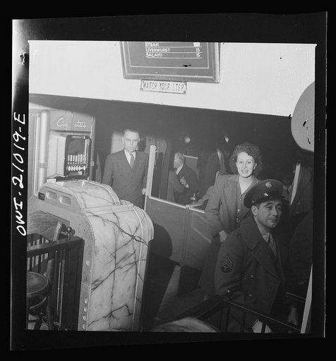 Washington, D.C. Beer drinkers at the Sea Grill