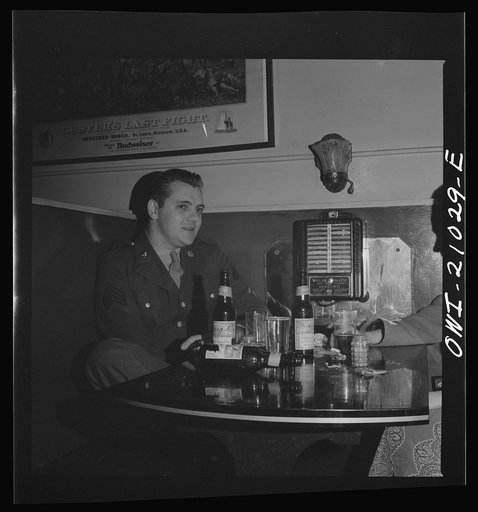 Untitled photo, possibly related to: Washington, D.C. Beer drinkers at the Sea Grill